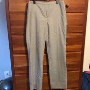 Gray lightweight T Tahari slacks.